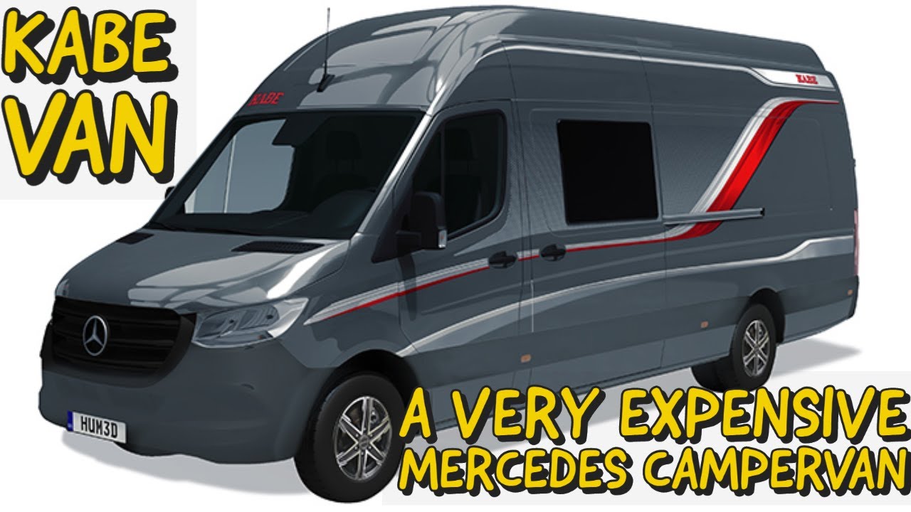 Expensive Swedish 2021 Mercedes campervan from Kabe