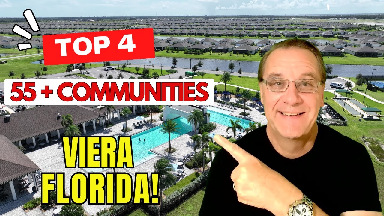 Top 4 55+ Communities in VIERA Florida * Melbourne Florida! Del Webb and more!