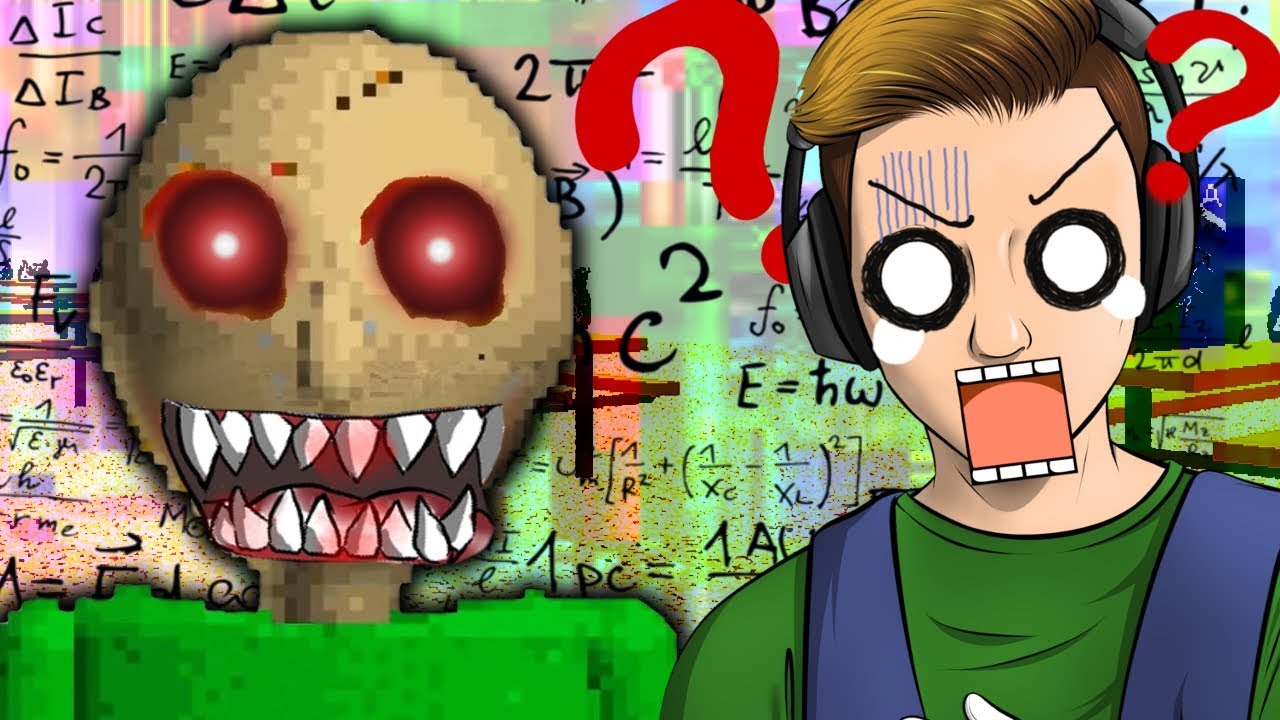 THIS SCHOOL IS MY NIGHTMARE! Baldi's Basics [Creepy School Horror Game]