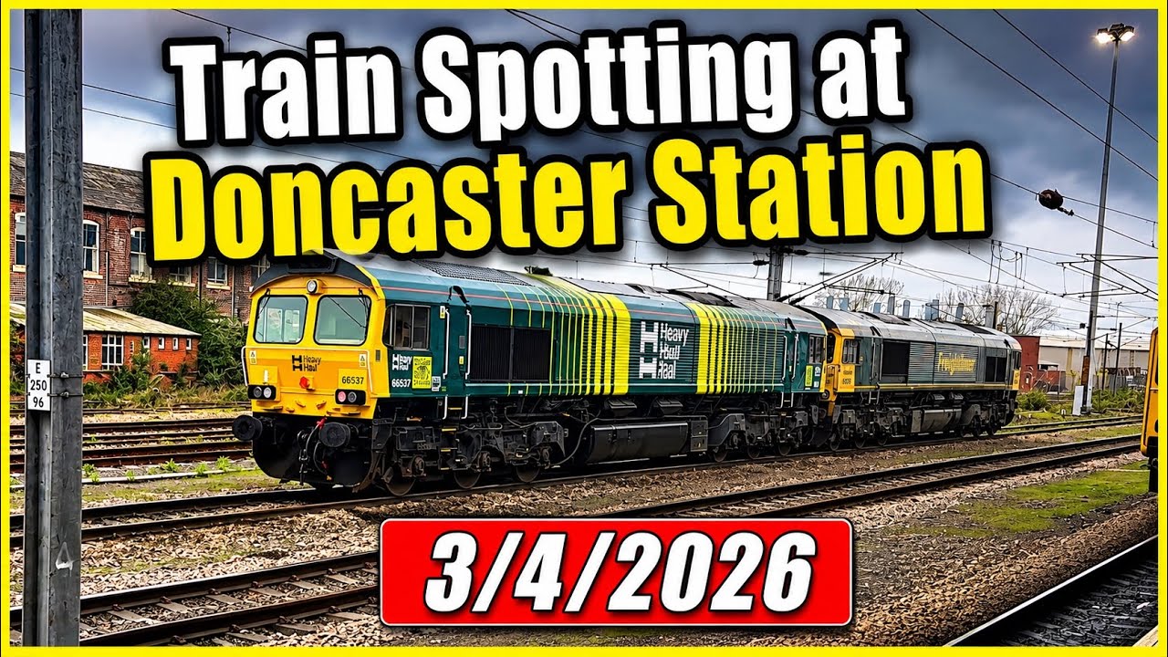 Trainspotting at Doncaster Station 3/4/2026
