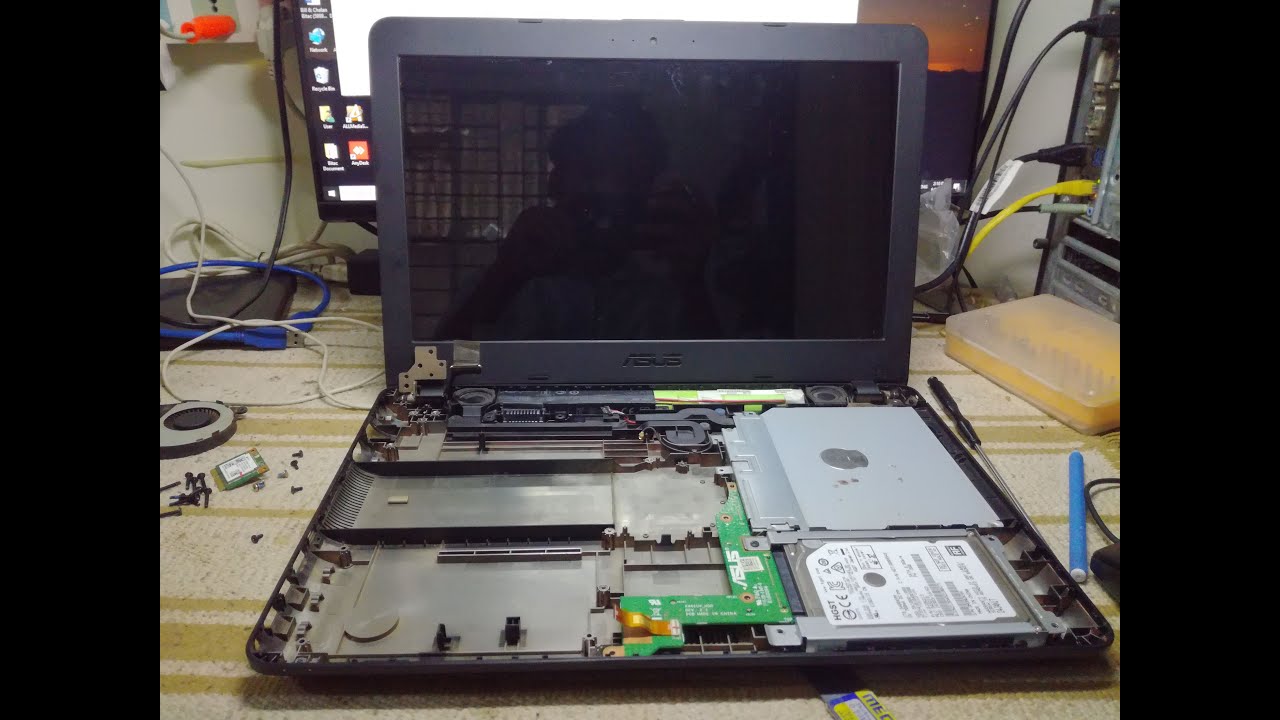 ASUS X441UA WX107D DISASSAMBLE VIDEO