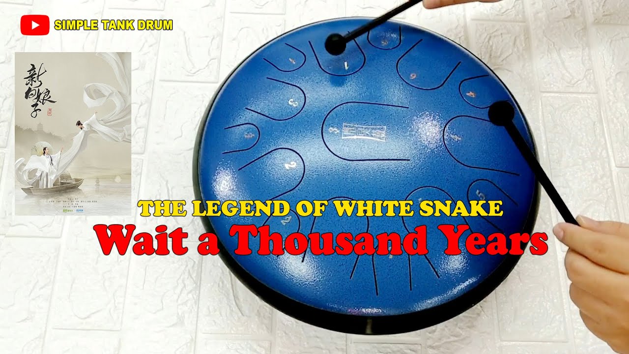 Wait a Thousand Years (White Snake Legend) - Simple Tank Drum Cover with Tabs