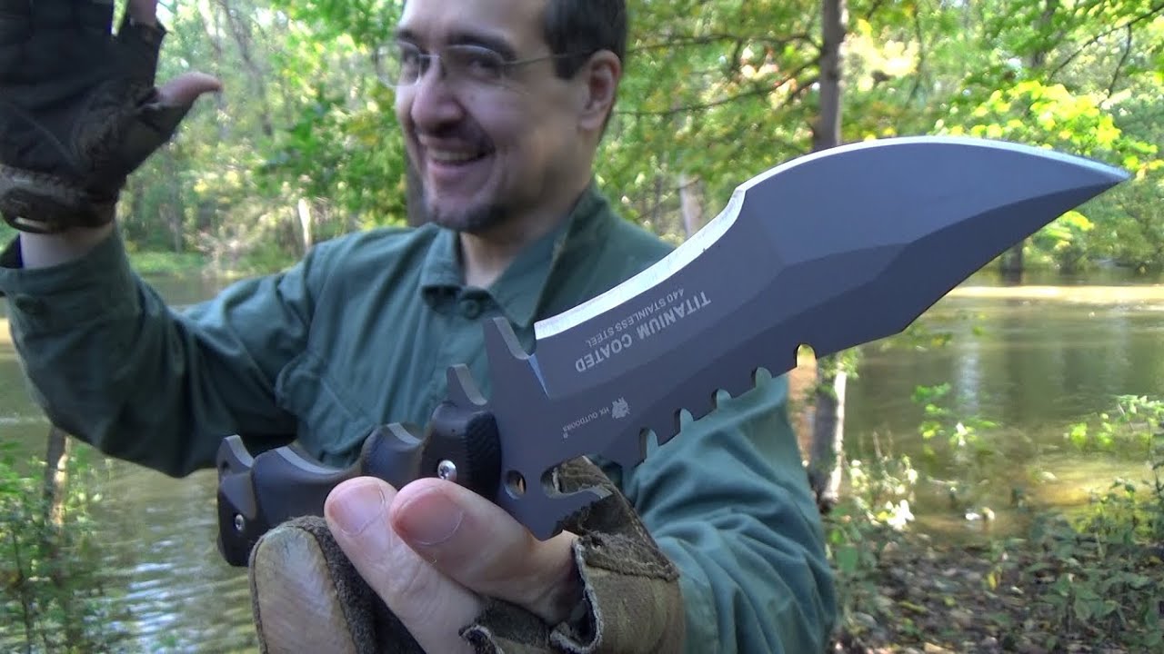 ($25) HX Outdoors Tactical Hunting Knife (Mini Tracker) Review - The Mini Hunted
