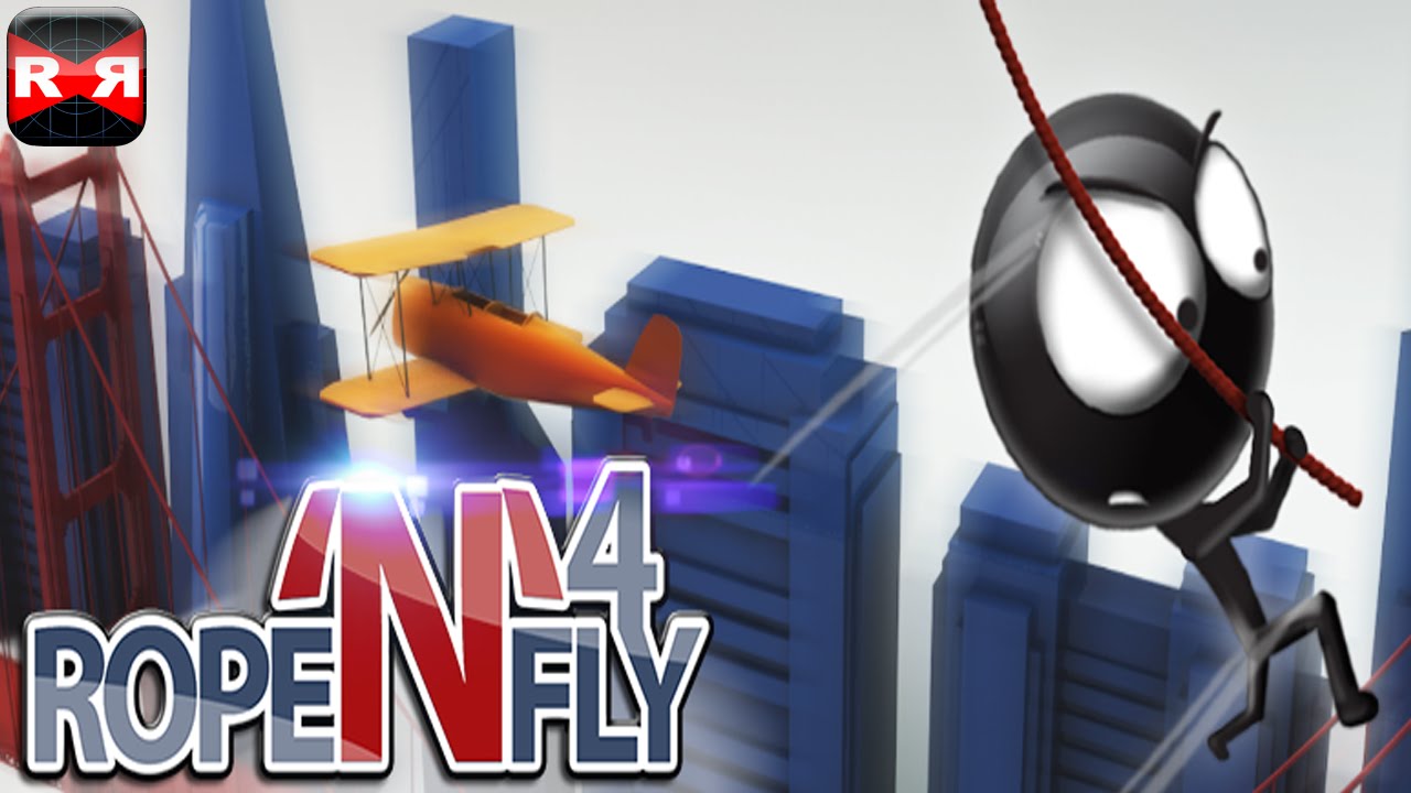 Rope'n'Fly 4 (by Robert Szeleney) - iOS / Android - HD Gameplay Trailer