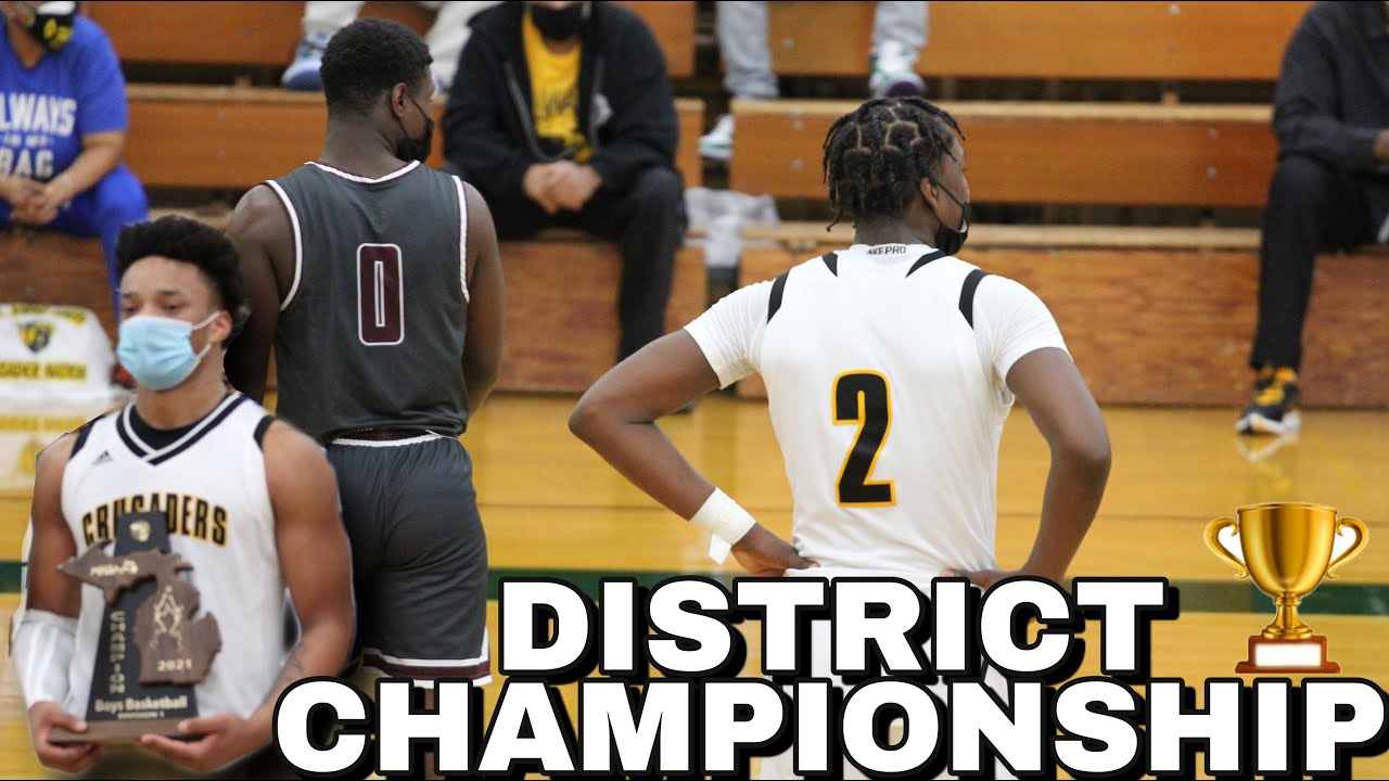 Hamtramck vs Detroit King, Omar Zeigler walks off with a District Championship. WHAT A GAME!!!