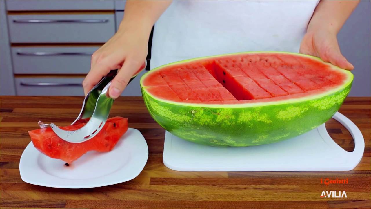 ANGURELLO Taglia e servi anguria I Genietti - Watermelon knife slicer