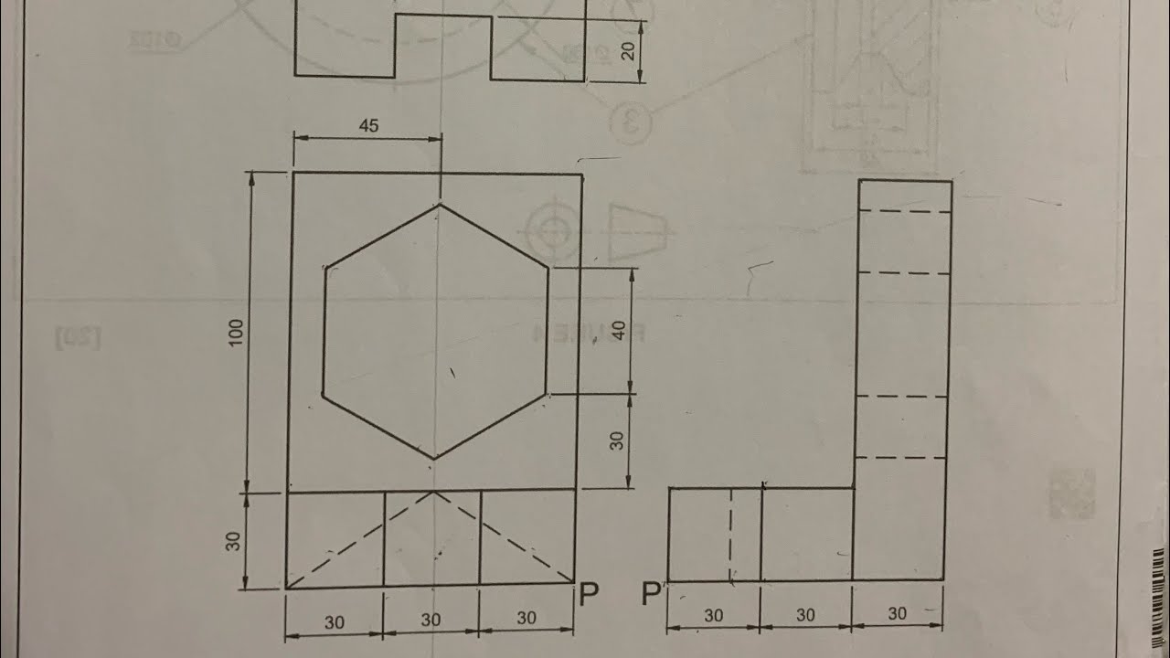 N3 Geometric Model/Isometric Drawing