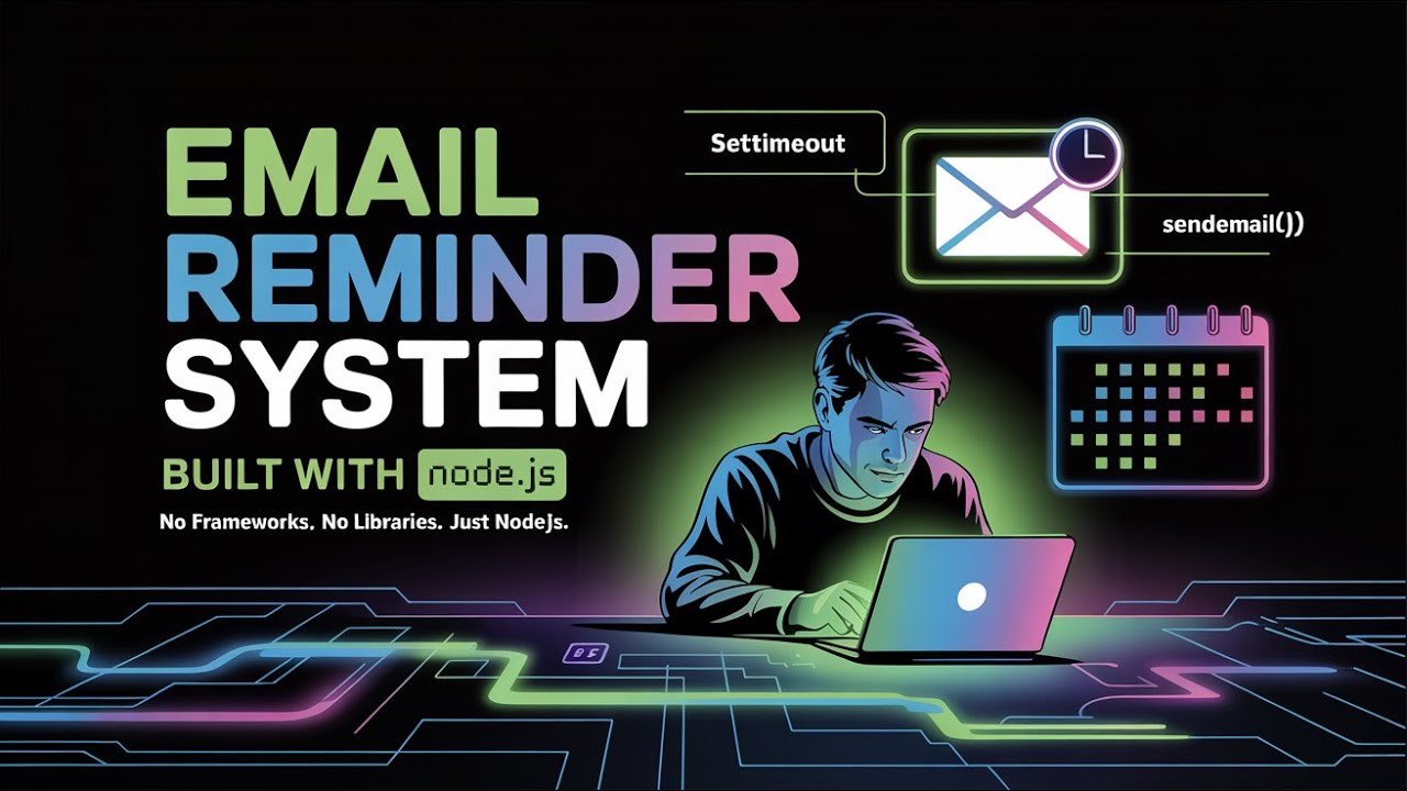 How to Build an Automated Email Reminder System in Node.js (Complete Tutorial 2025)