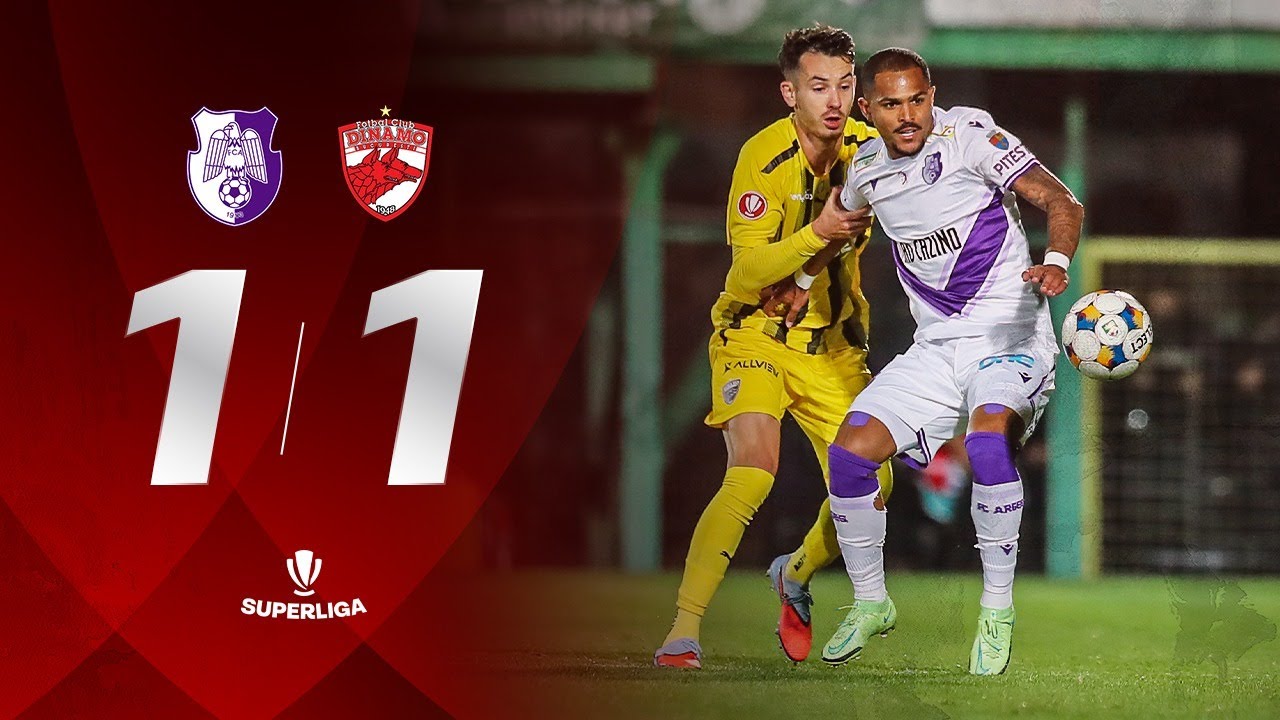 FC ARGEȘ - DINAMO 1-1 | REZUMAT
