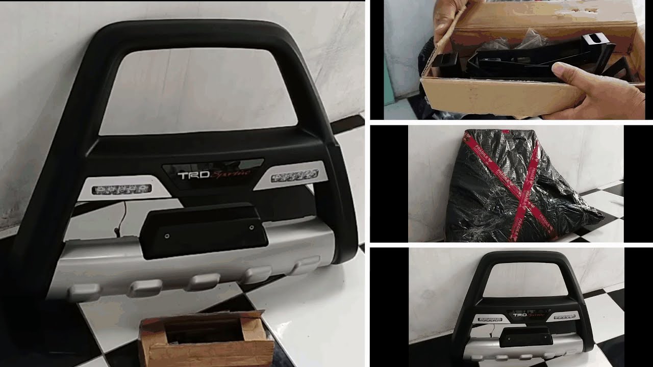 Murah dan Keren, Tanduk Depan TRD Sportivo Untuk Avanza Xenia - Unboxing Paket Online Shop