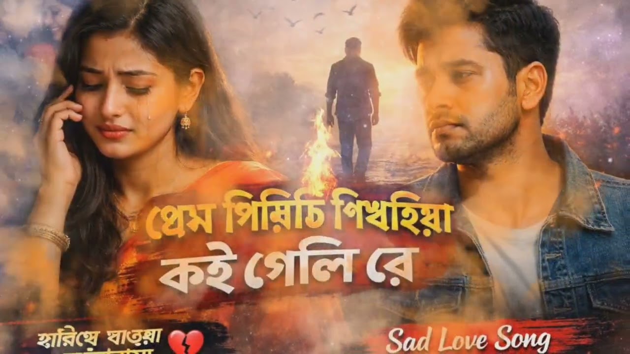 প্রেম পিরিতি শিখাইয়া কই গেলি রে | হৃদয় ভাঙা কষ্টের গান | Sad Love Song 2026