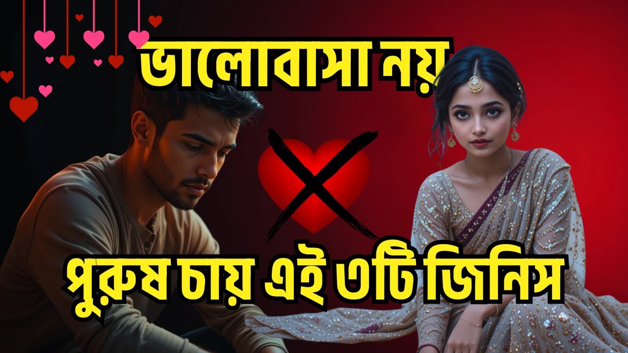পুরুষের হৃদয় জয় করার গোপন ৩টি মানসিক চাবিকাঠি💖 The 3 Emotional Needs for Men |