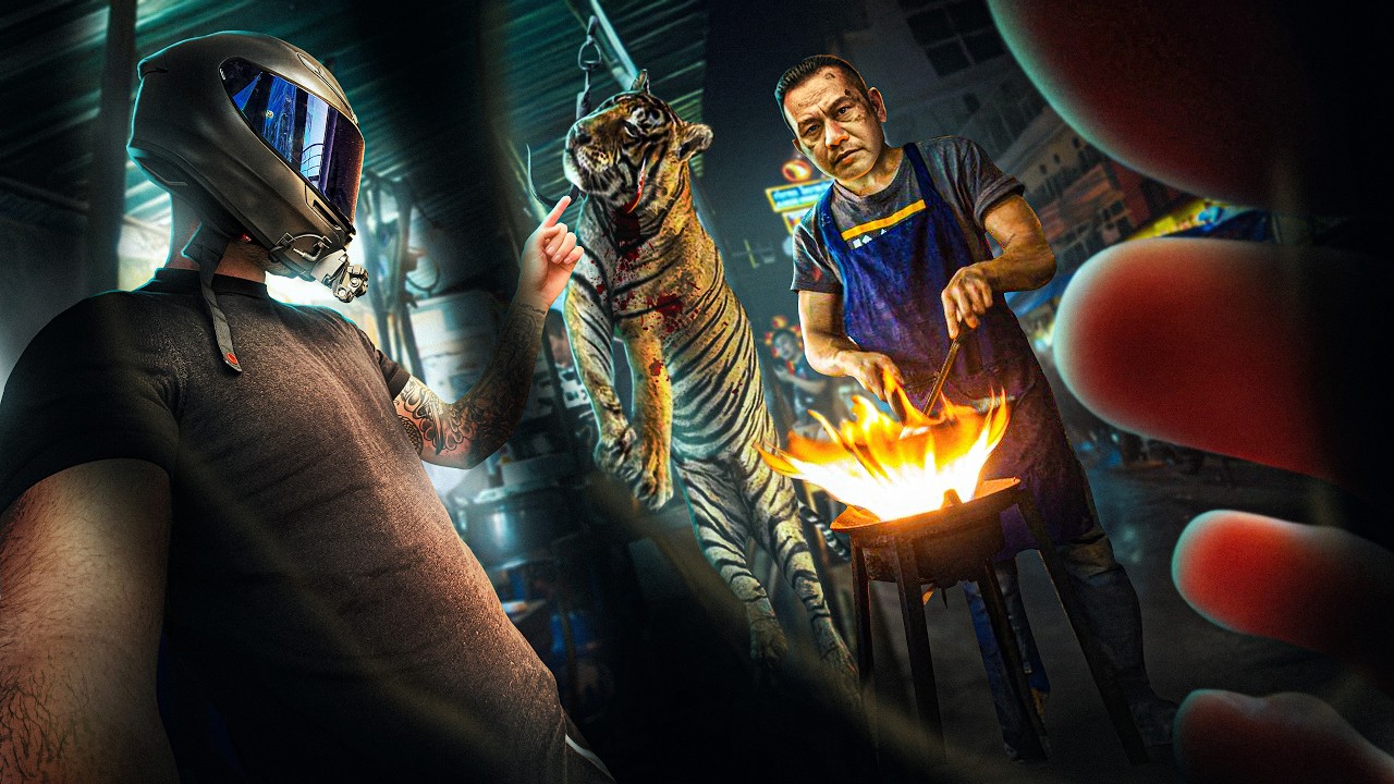 Wir versuchen TIGER FLEISCH zu kaufen im Golden Triangle (+Tayo Facereveal)