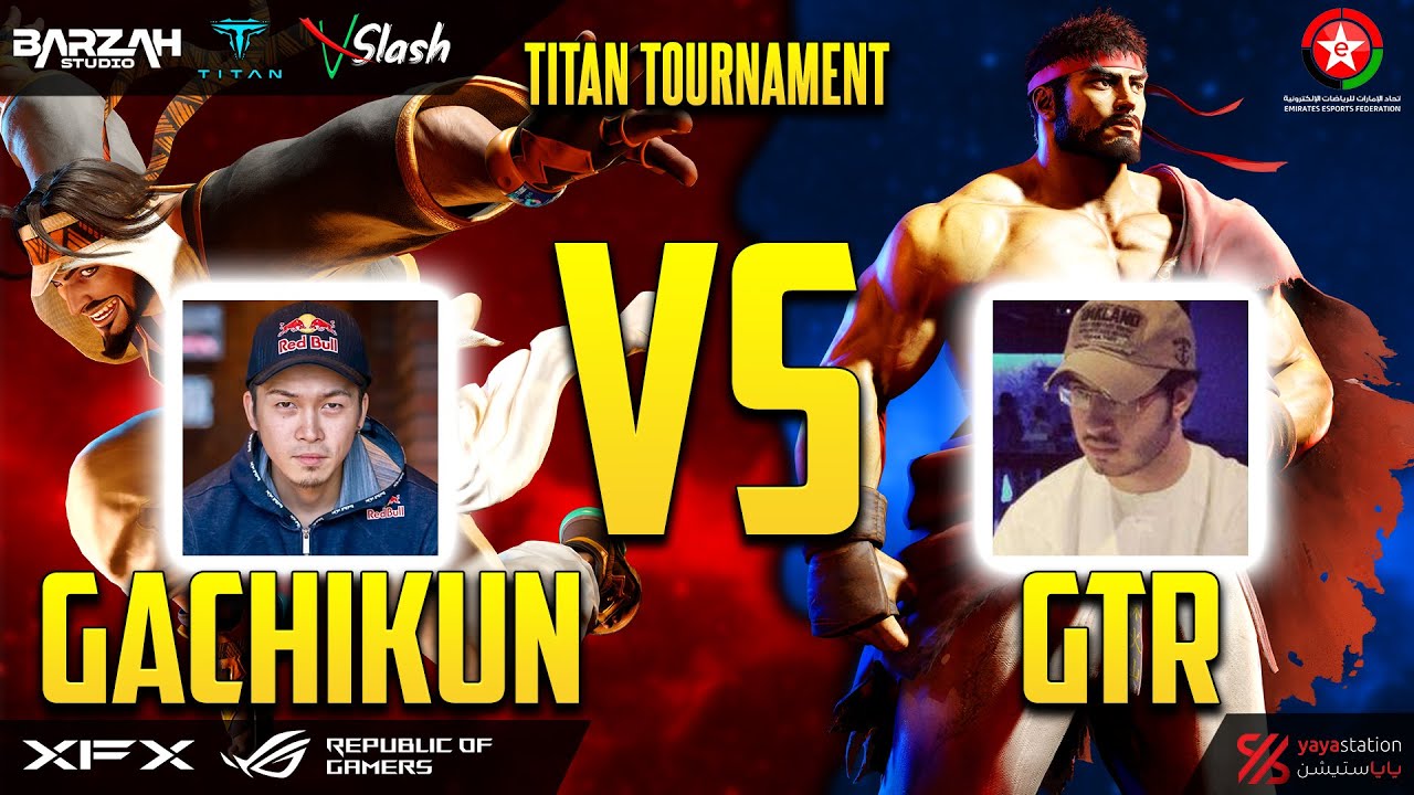 Grand Finals | Titan Tournament | Gachikun (Rashid) VS GTR (Ryu) | Street Fighter 6
