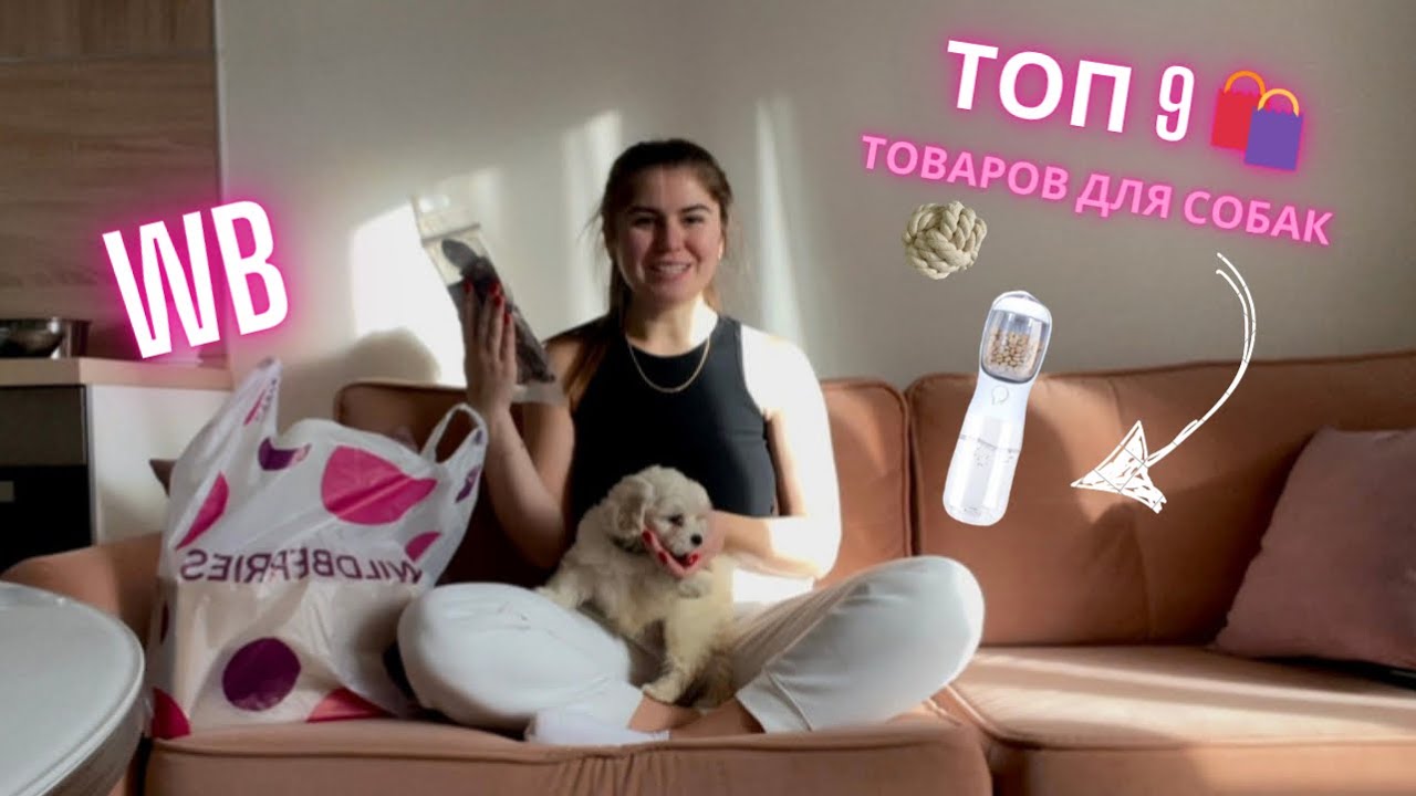 ТОП 9 товаров для щенка с WB 🛍️