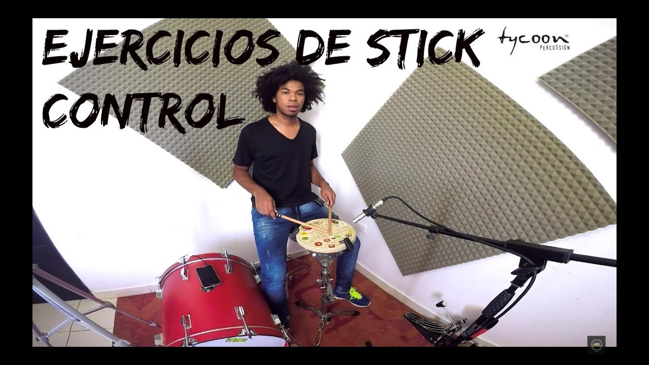 EJERCICIO DE STICK CONTROL PARA LOGRAR UN MEJOR CONTROL DE LAS BAQUETAS Y SER MAS RAPIDOS