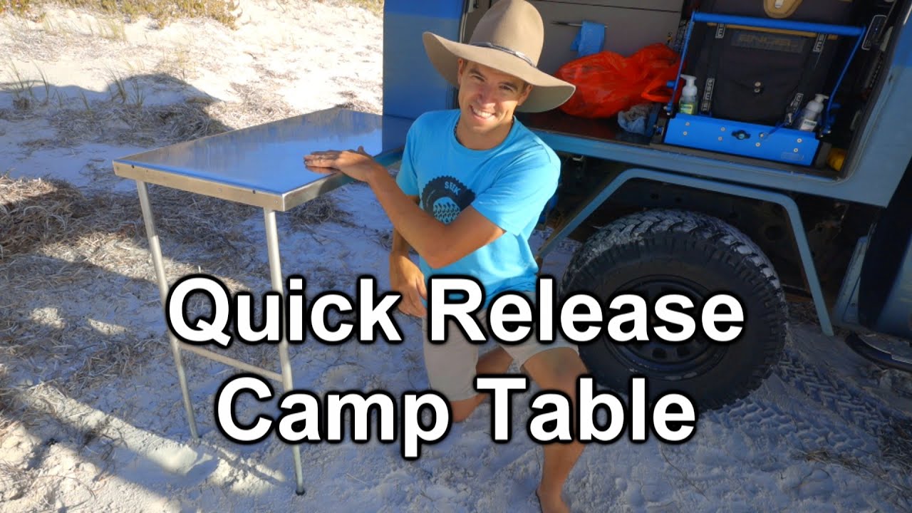 DIY Quick Release Camp Table | 4x4 Touring