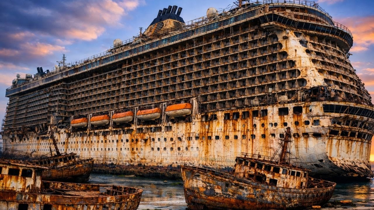 I bought an old Royal Caribbean Cruise Ship for $2500 and Restored it to $2 billion