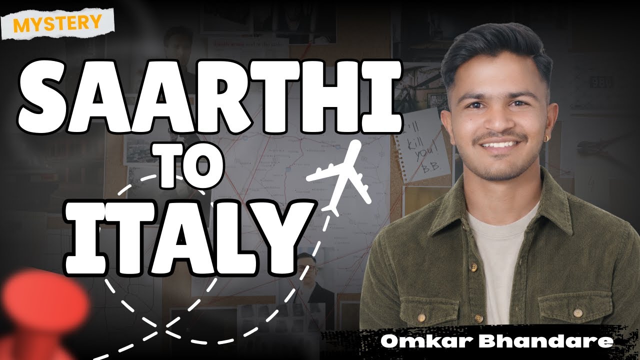 Saarthi To Italy | Masters in Italy | Onkar Bhandare