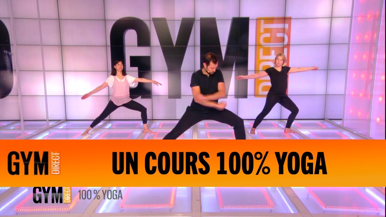 Un cours 100% Yoga - Gym Direct