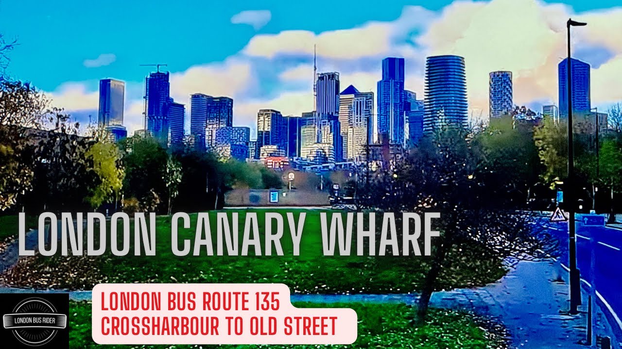 🚌🍁 London Bus Ride: Route 135 Autumn Odyssey! 🌞🍂
