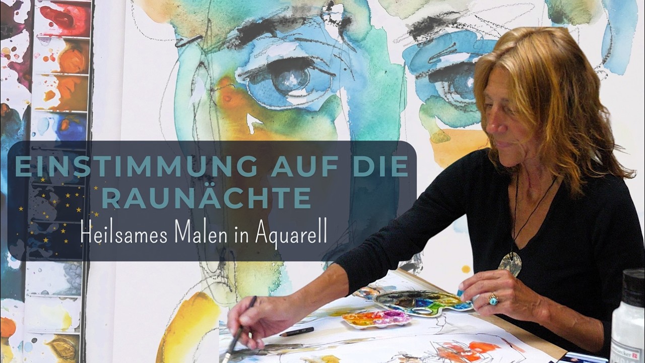 Heilsames Malen in den Raunächten - Auch für Anfänger geeignet