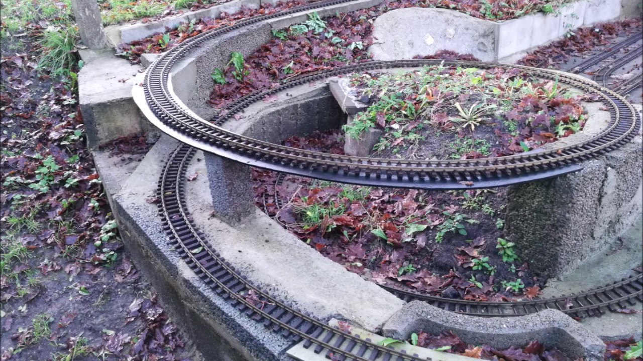 En havebane opstår - Eine Gartenbahn entsteht - I am building a garden railroad