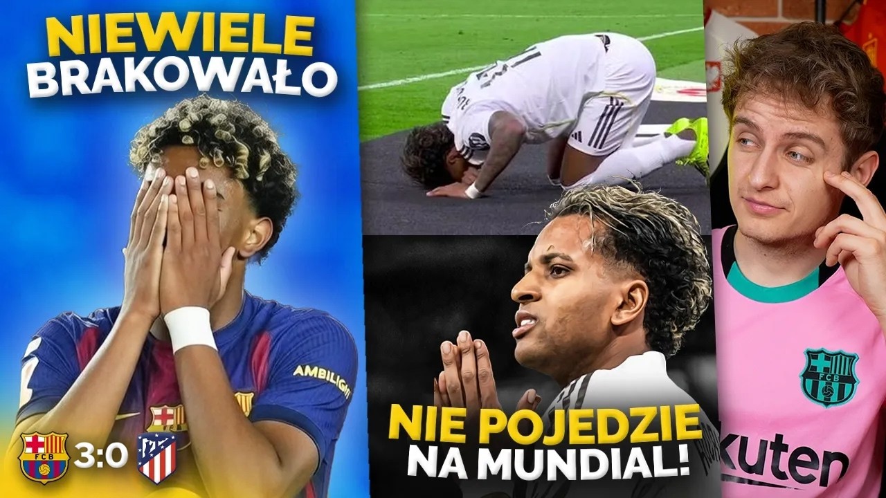 FC Barcelona wygrywa, ale odpada z Superpucharu… POWAŻNA KONTUZJA Rodrygo! NIE JEDZIE na MUNDIAL…