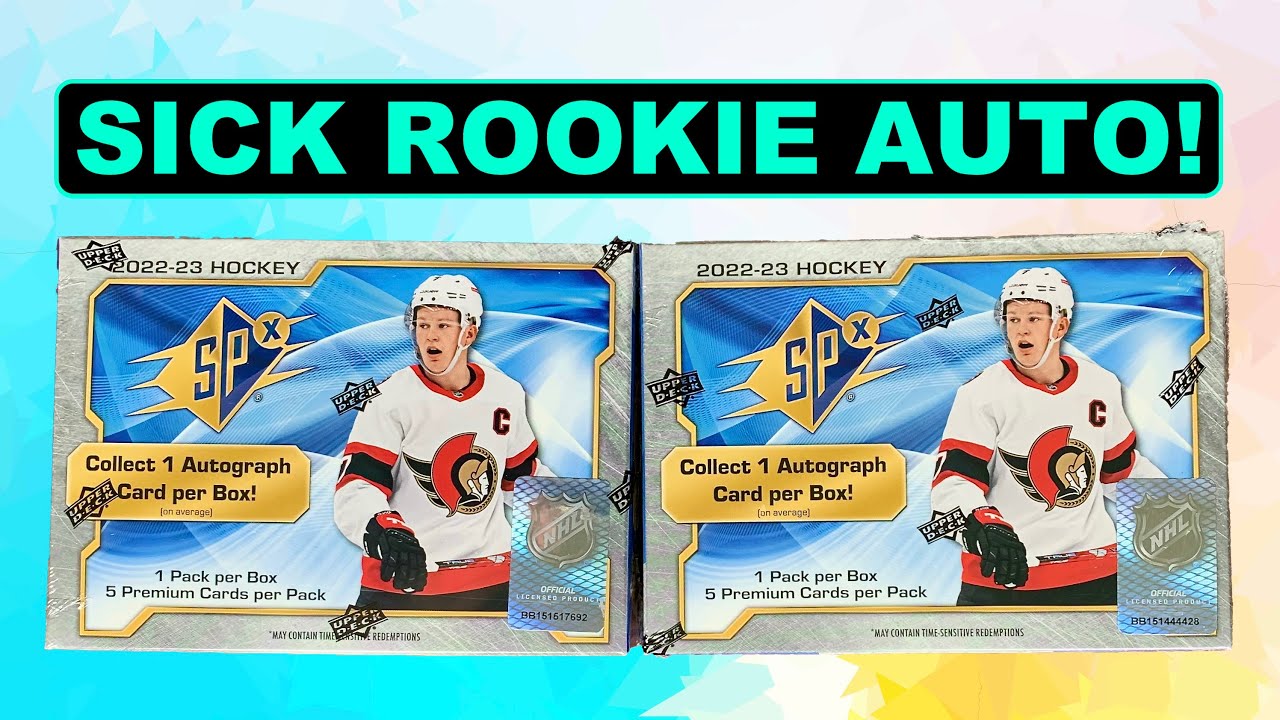 BIG CHANGES - Opening 2 Boxes of 2022-23 Upper Deck SPx Hockey Hobby