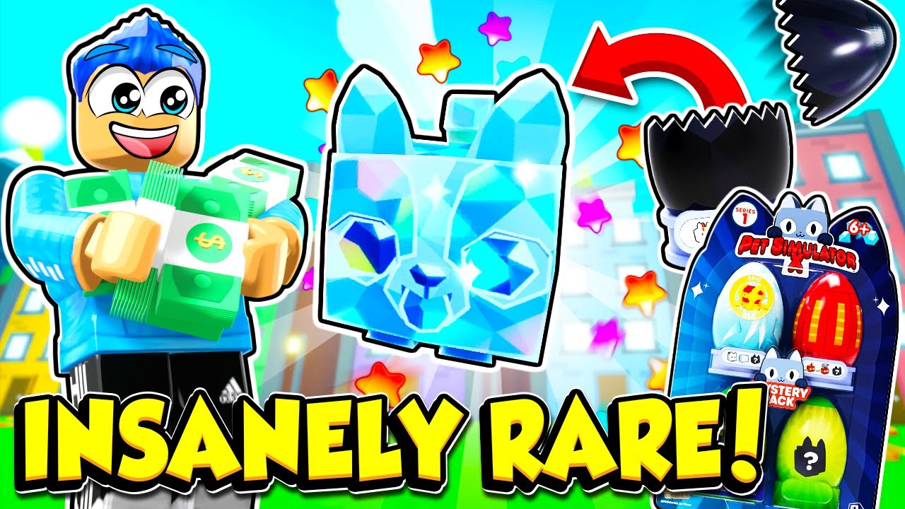I OPENED REAL LIFE PET SIMULATOR X EGG TOYS AND THIS HAPPENED!!
