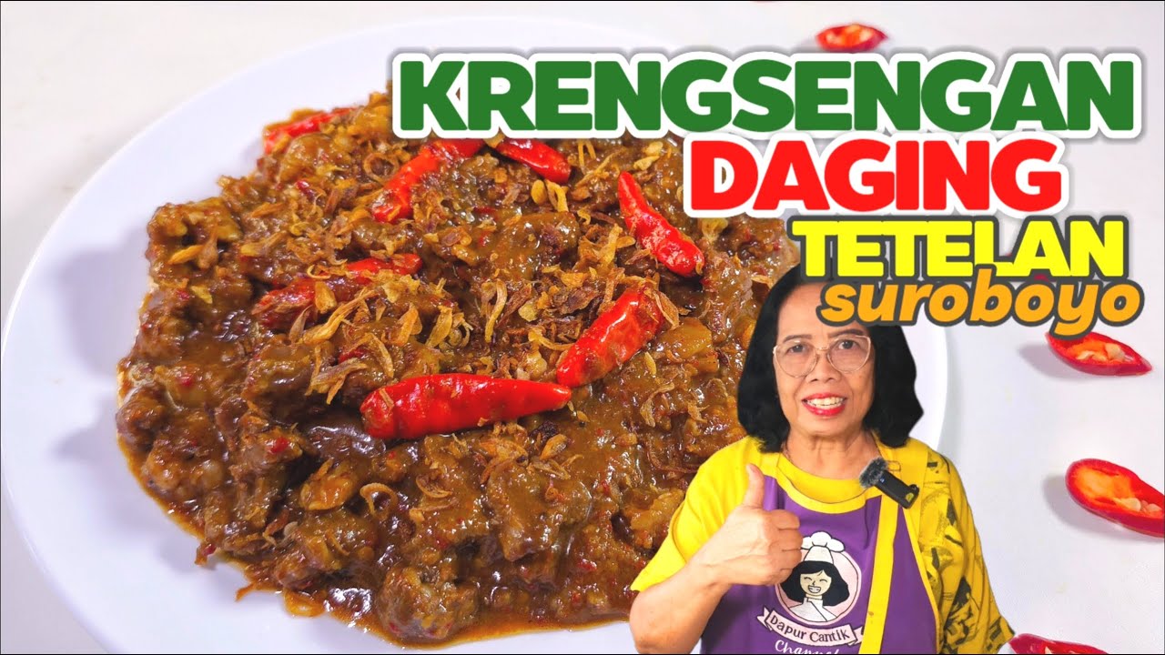 RASANYA DIJAMIN UEENAAK MEDOK DAN OTENTIK  --  RESEP KRENGSENGAN DAGING SUROBOYO