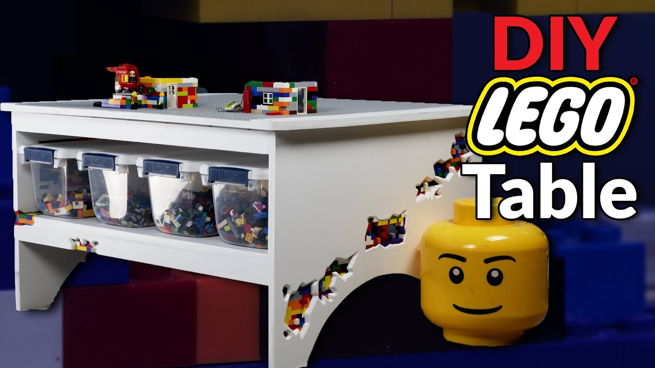 ULTIMATE DIY Lego Table Build // Как сделать