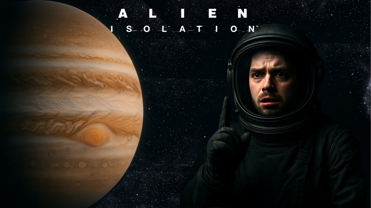 ENCONTREI UM NINHO DE ALIEN NA ESTAÇÃO ESPACIAL😰 - ALIEN ISOLATION