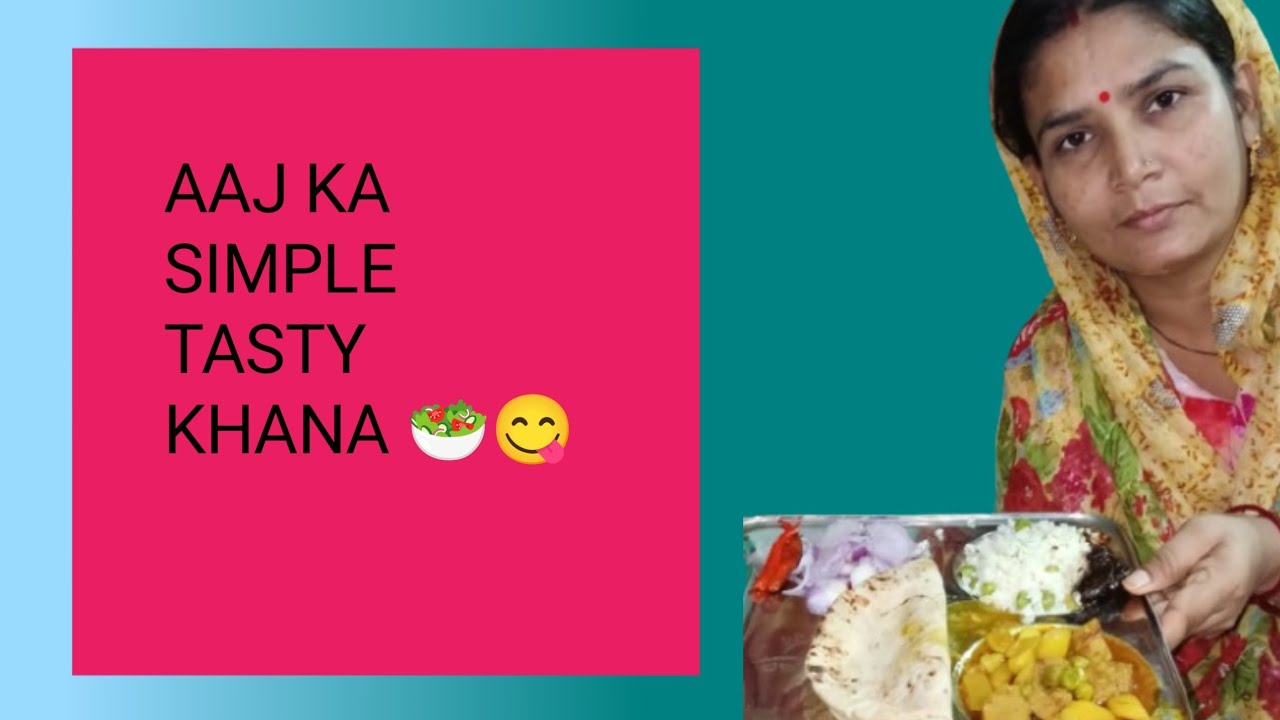 #viral Aaj ka simple tasty khana# 😋🥗