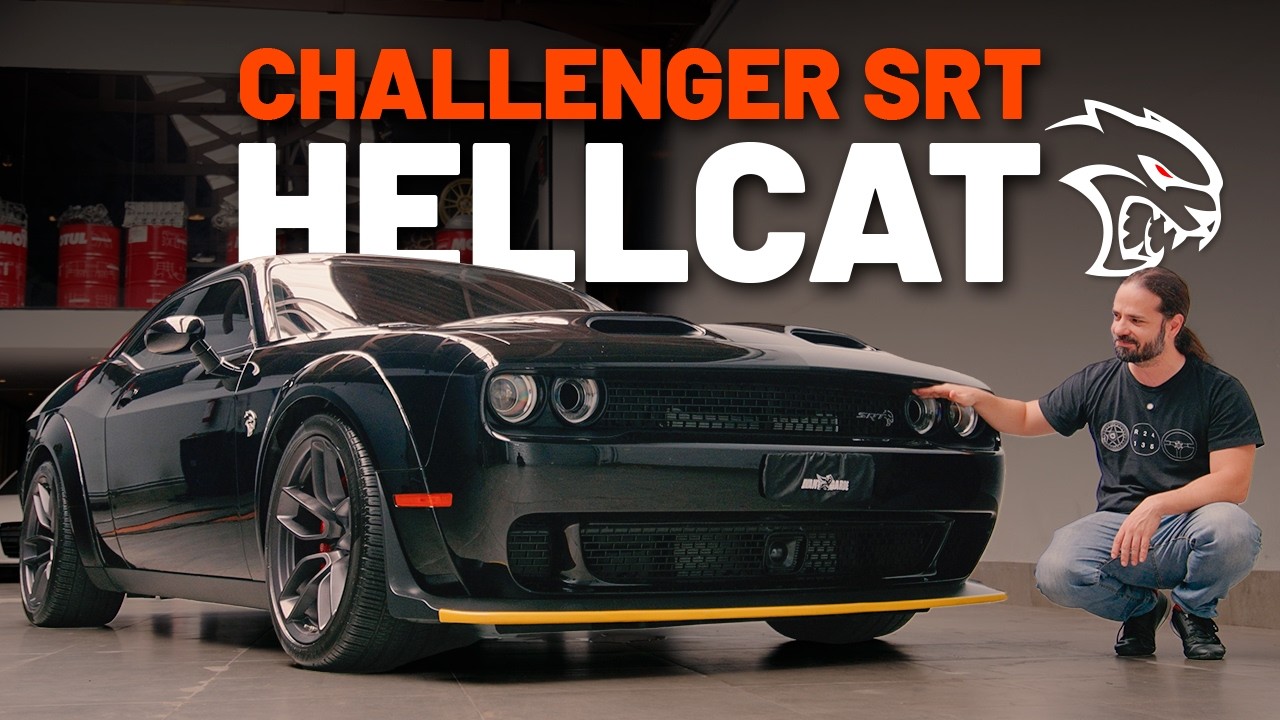 LIXADEIRA! Hellcat é o carro mais BRUTO que já dirigi.