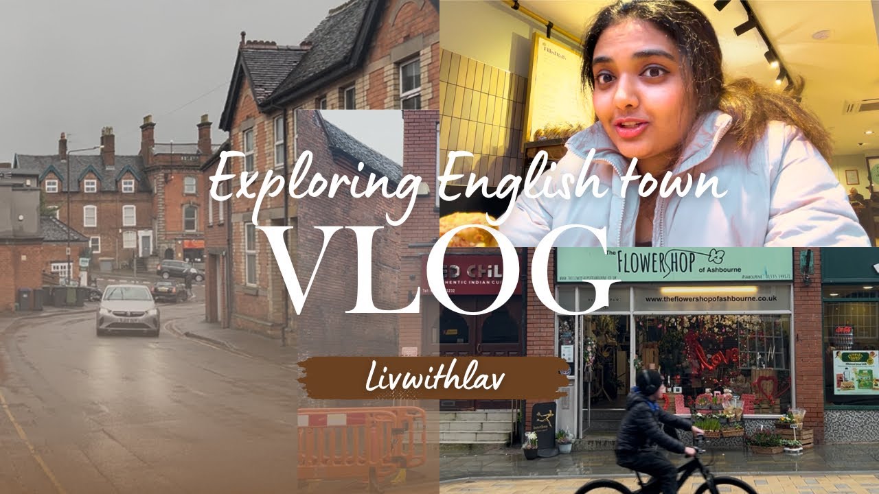 Wandering around English town