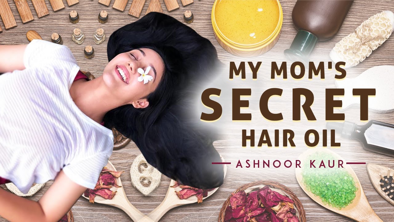 Масло для волос My Mom's Secret — уход за волосами | Длинные, здоровые и блестящие волосы | Ашнур...