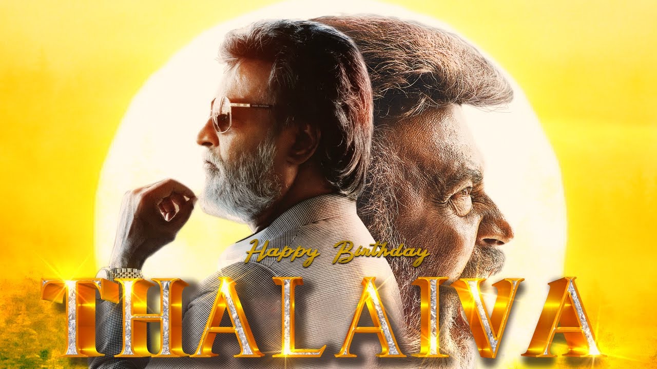 Rajinikanth Birthday Mashup 2020 | AS Creative Designs | Akshay Santhosh