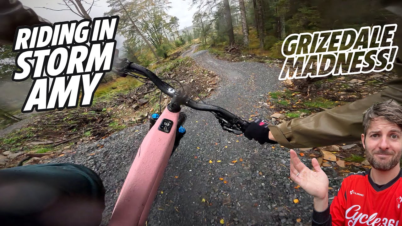 WETTEST RIDE EVER?! NEW RED RUNS! Grizedale Forest New Gen 4 Turbo Levo! 