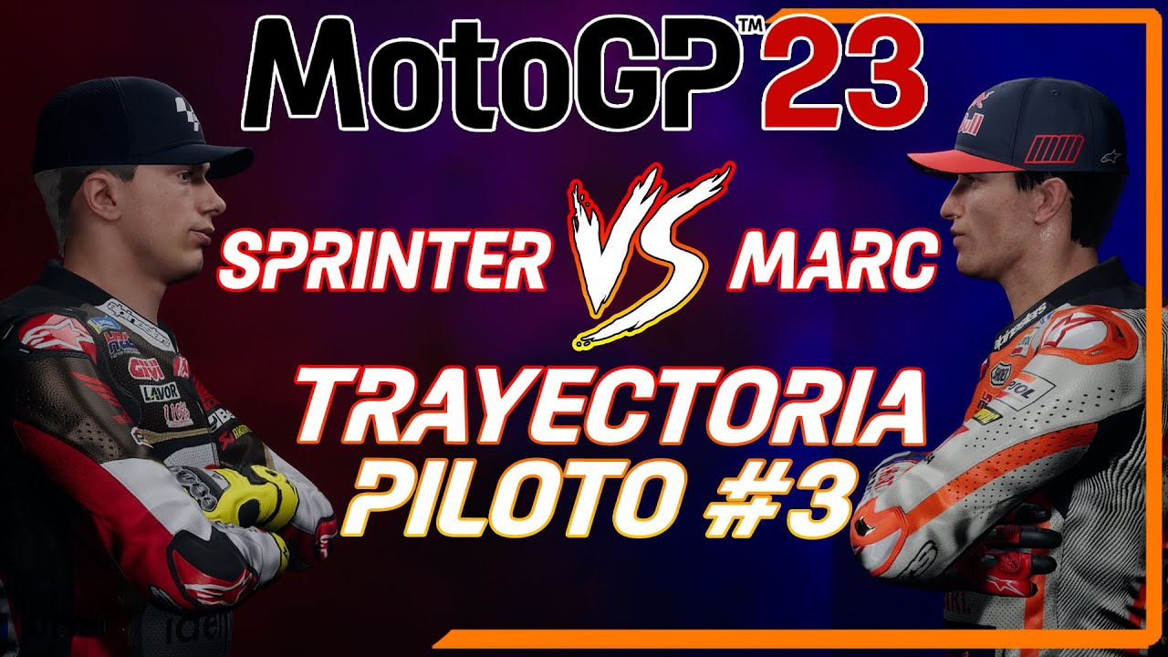 🚨 MOTOGP 23 MARC MARQUEZ NOS HUMILLA | TRAYECTORIA PILOTO #3 🚨