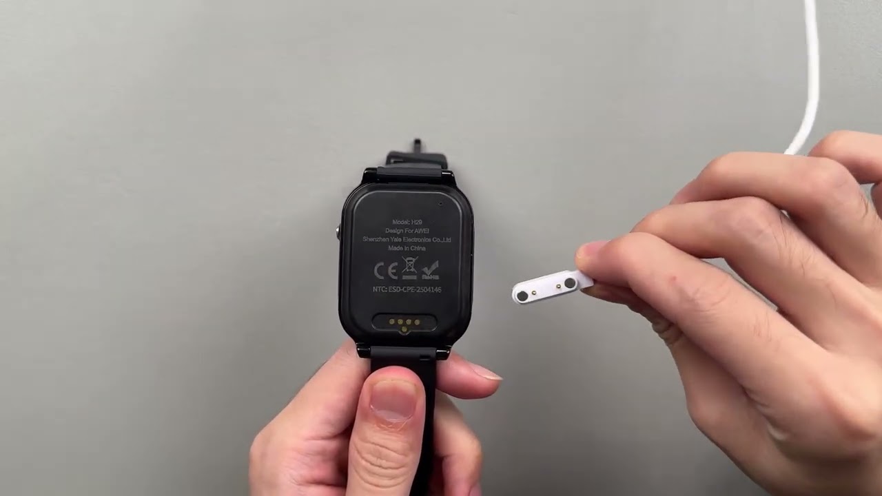 Awei H29 Kids Smart Watch-Charging Guide