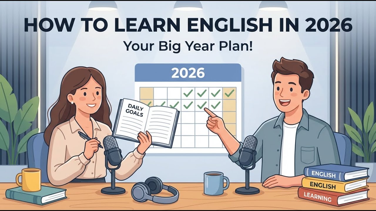 Learn English in 2026 (Beginner Study Plan) | Daily Routine to Speak Confidently | English Podcast