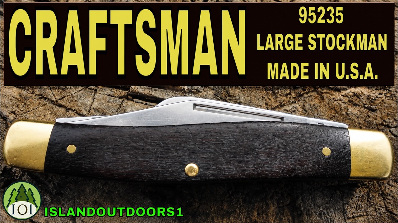CRAFTSMAN 95235 LARGE STOCKMAN -🇺🇸- Episode 129