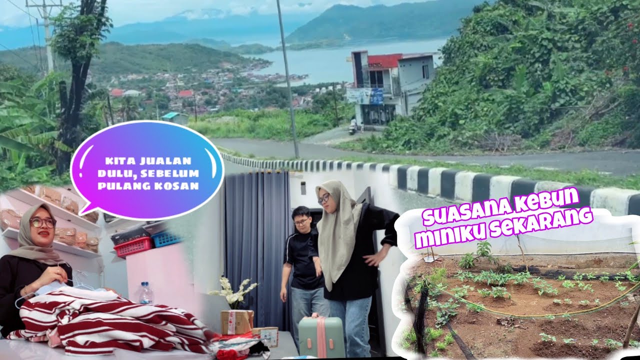 JUALAN DI TOKO SETELAH TUTUP BEBERAPA HARI, TIDAK SABAR INGIN MELIHAT SUASANA KEBUN MINI 
