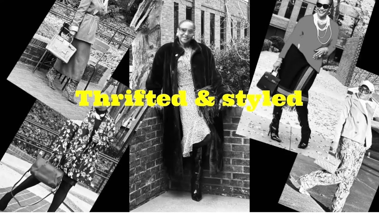 Styling My Thrifted Finds: Check out my Daily Looks for the Week ~ #styleinspo #styling #thrifting