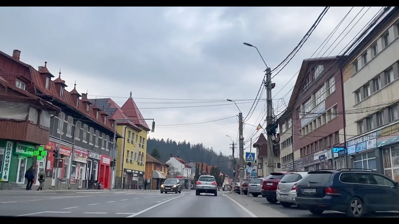 Driving in Romania: from Bucharest To Brasov