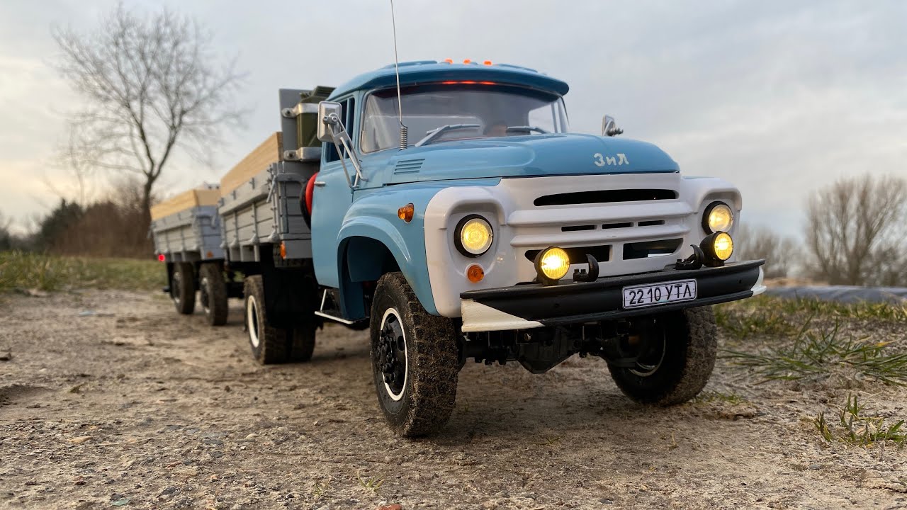 Kingkong rc Zil 130 RC Зил 4х4 гружёный под завязку💪💪💪 voll geladen