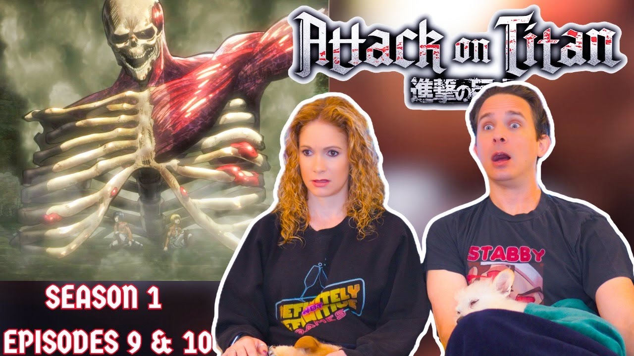 Attack on Titan Season 1 Reaction | Episodes 9 & 10 | DUB