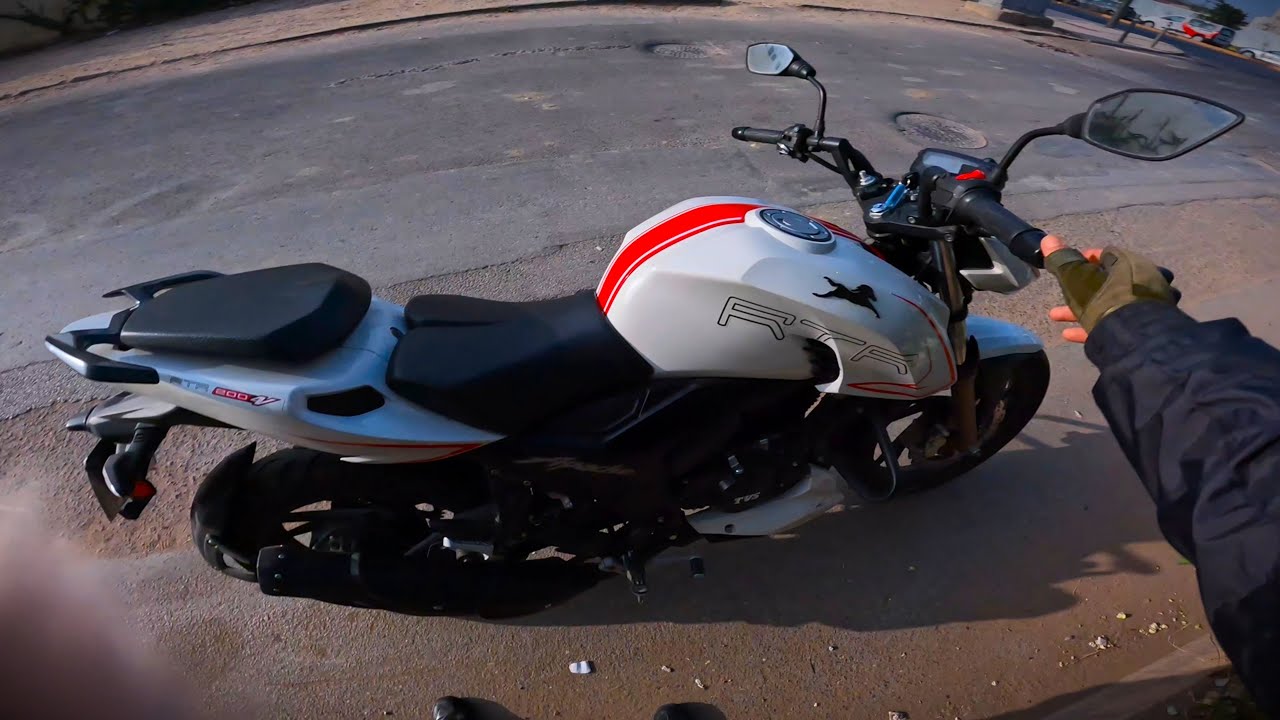 DAILY OBSERVATIONS #45 #tvs #casa #gopro #200cc عشاق موطور فيتاس هادا ديالكم