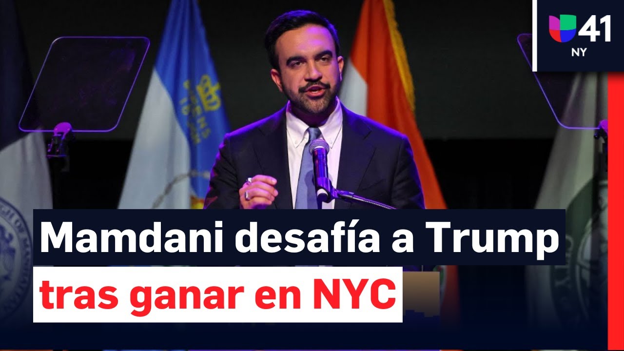 “NYC seguirá siendo de inmigrantes”: el discurso completo de Mamdani tras ganar la alcaldía